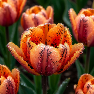 Тюльпан Литл Джем купить по цене от 199р. в интернет-магазине «Посадика» с доставкой почтой в в Салавате и по всей России – [изображение №1].